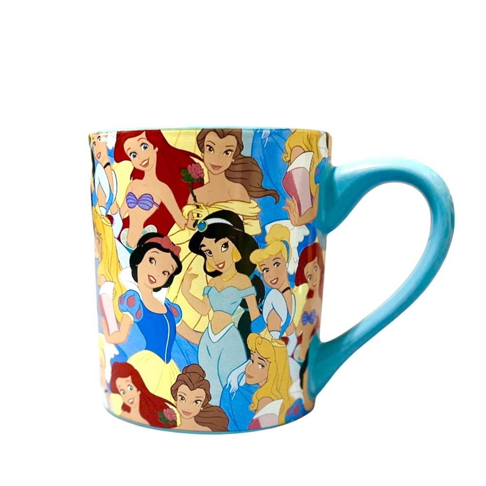 Disney Princess Mug – Ariel, Jasmine, Belle & More | Colourful Ceramic Cup